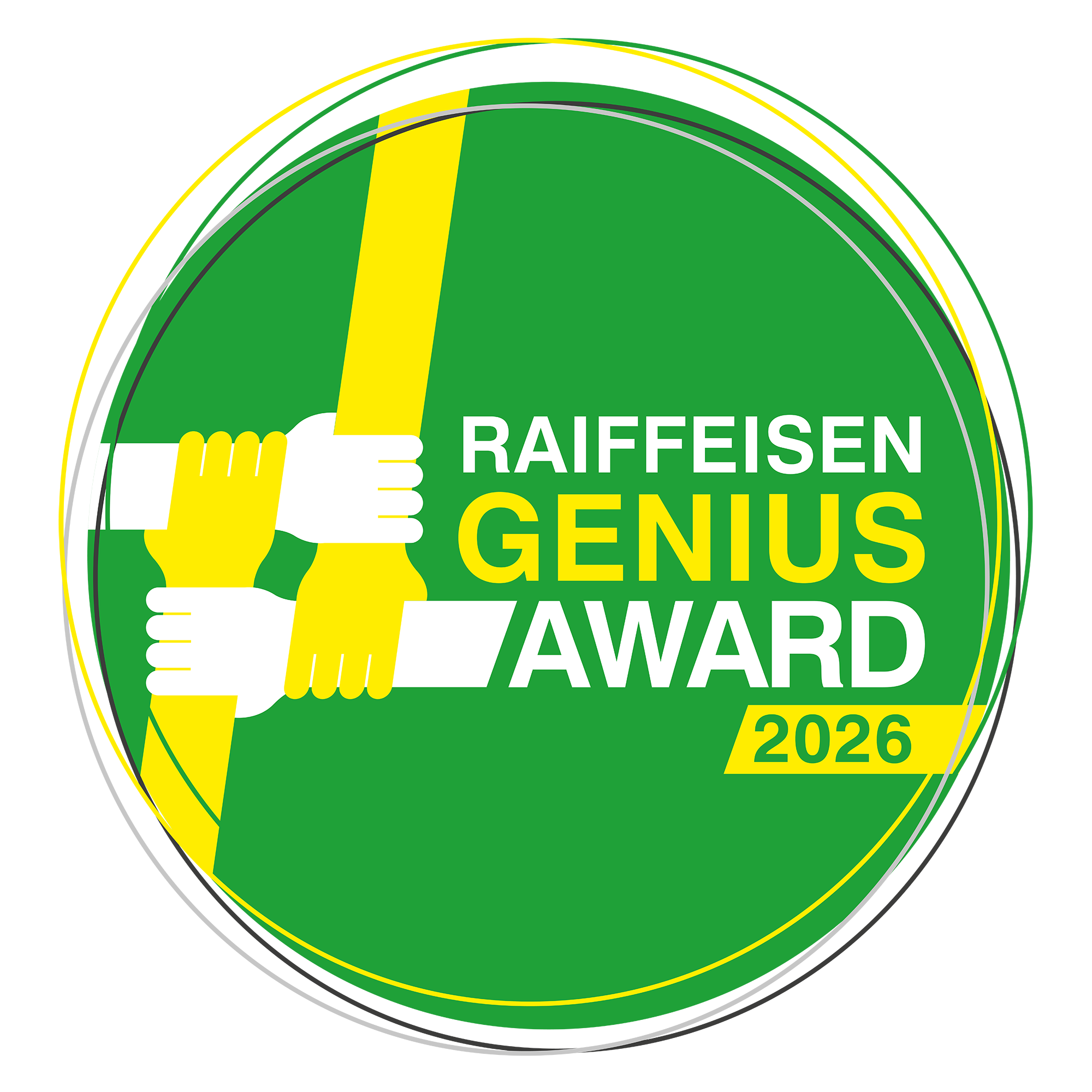 transparentes_Logo_2026 Raiffeisen Genius Award Logo
